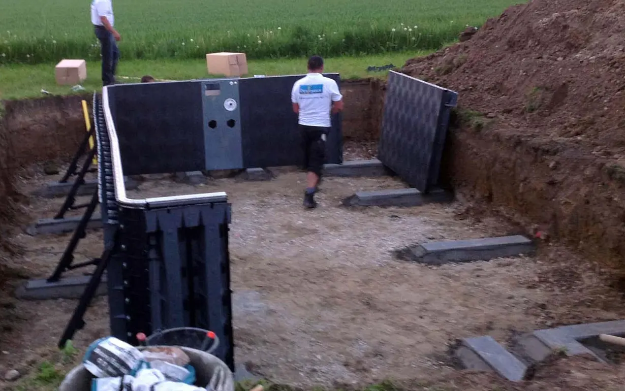 Poolbau Bregenz Montage