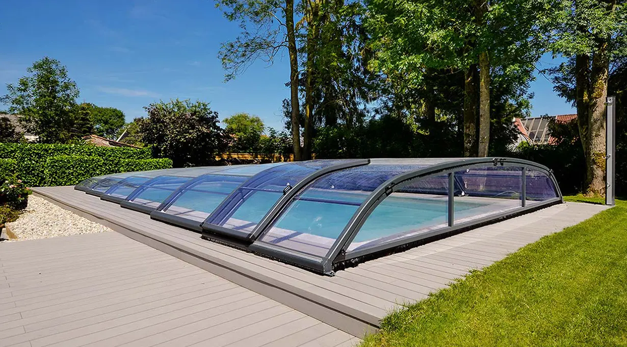 Poolüberdachung